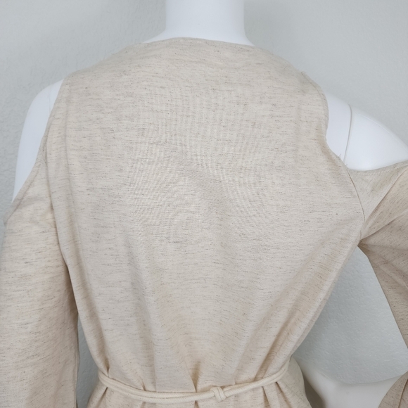 Anthropology Above Mediocre Taste Boho Linen Coastal Cowgirl Dress Size S - Picture 6 of 12